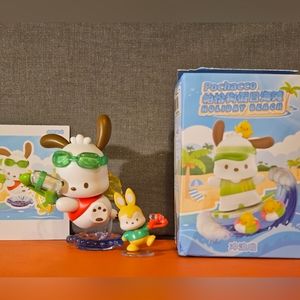 Opened Holiday Beach Pochacco mystery box